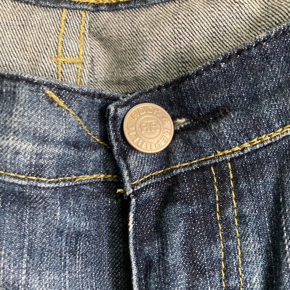 Swarovski crystal Rock & Republic Jeans size 27 - Picture 4 of 8